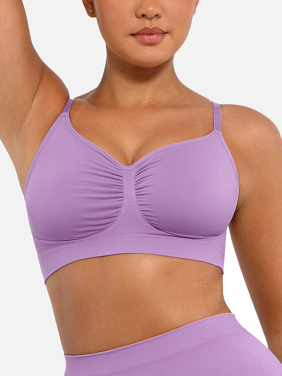 Comfort Wireless Bra with Adjustable Straps