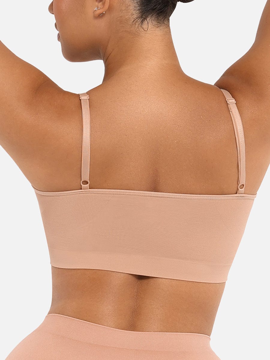 Comfort Wireless Bra with Adjustable Straps