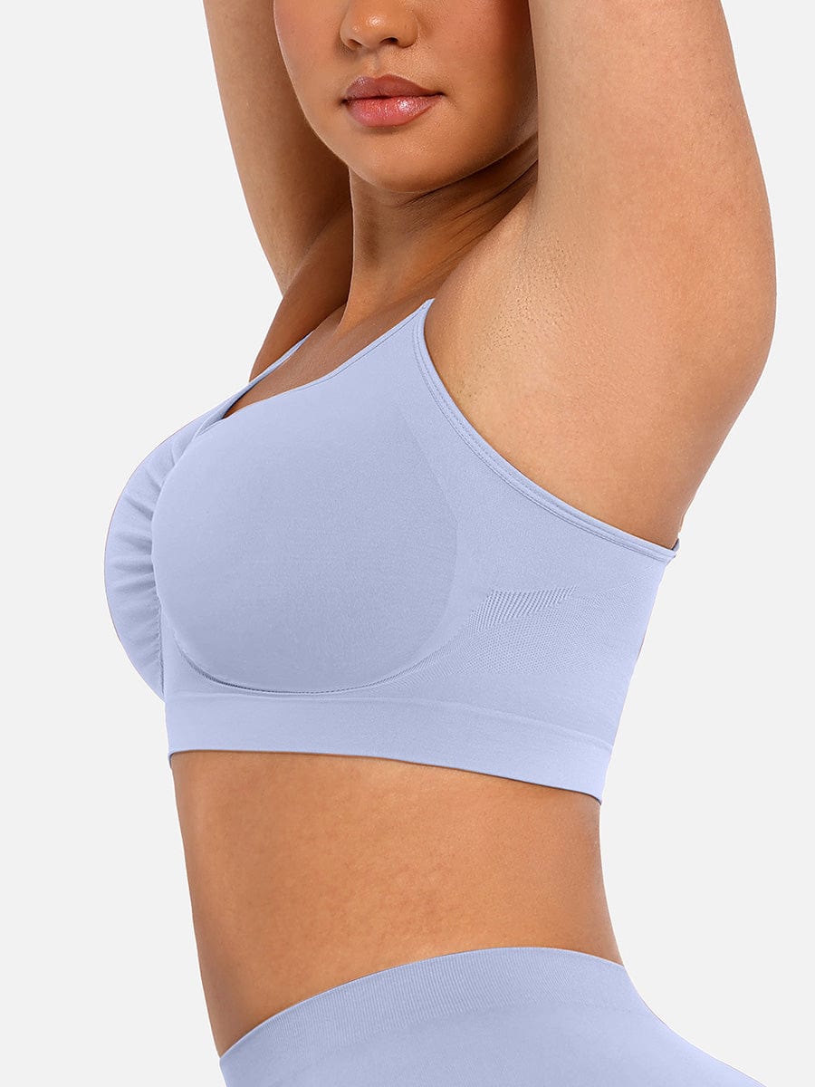 Comfort Wireless Bra with Adjustable Straps