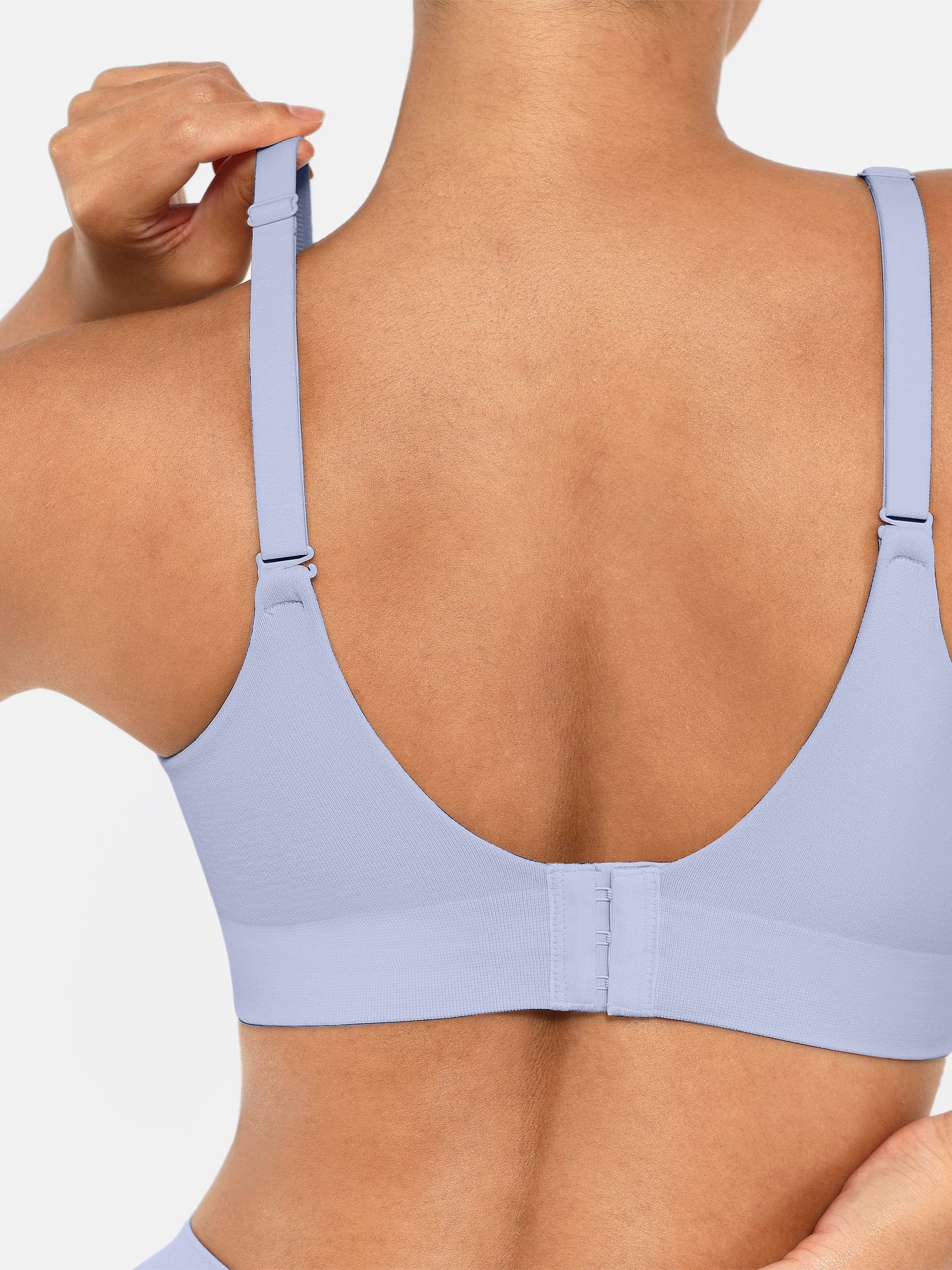 Seamless Wireless Bust Support Shaping Bra