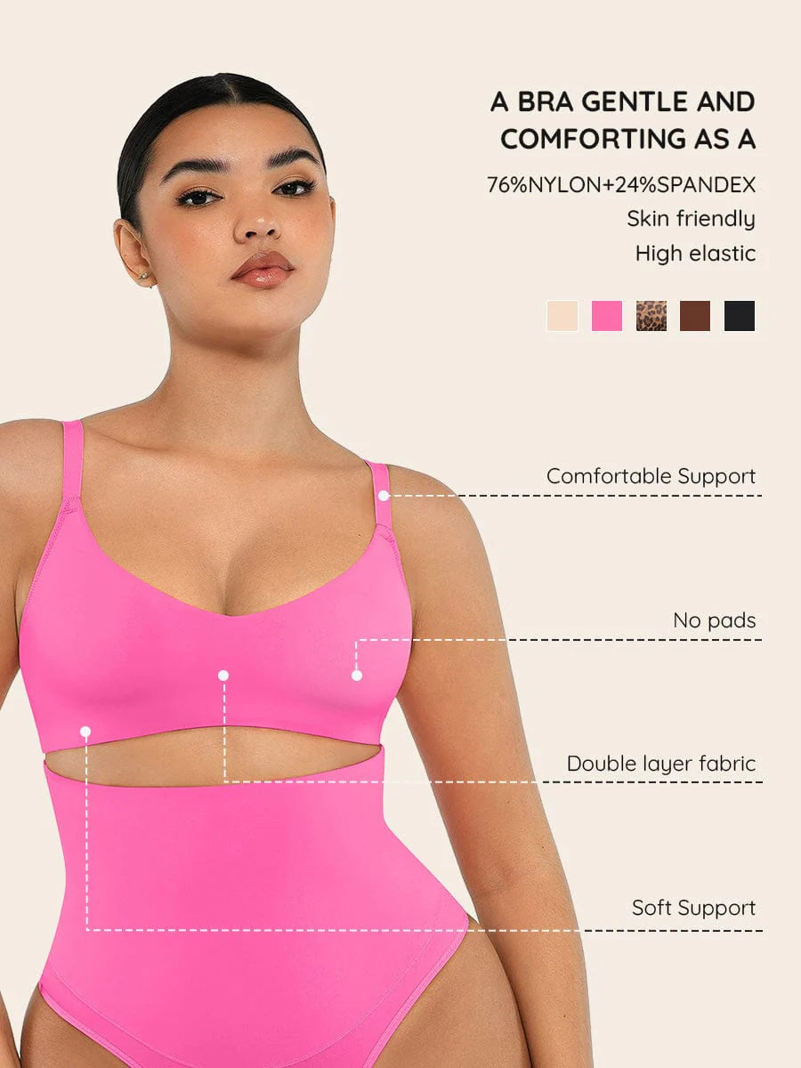 Seamless Underarm-Smoothing Bralette
