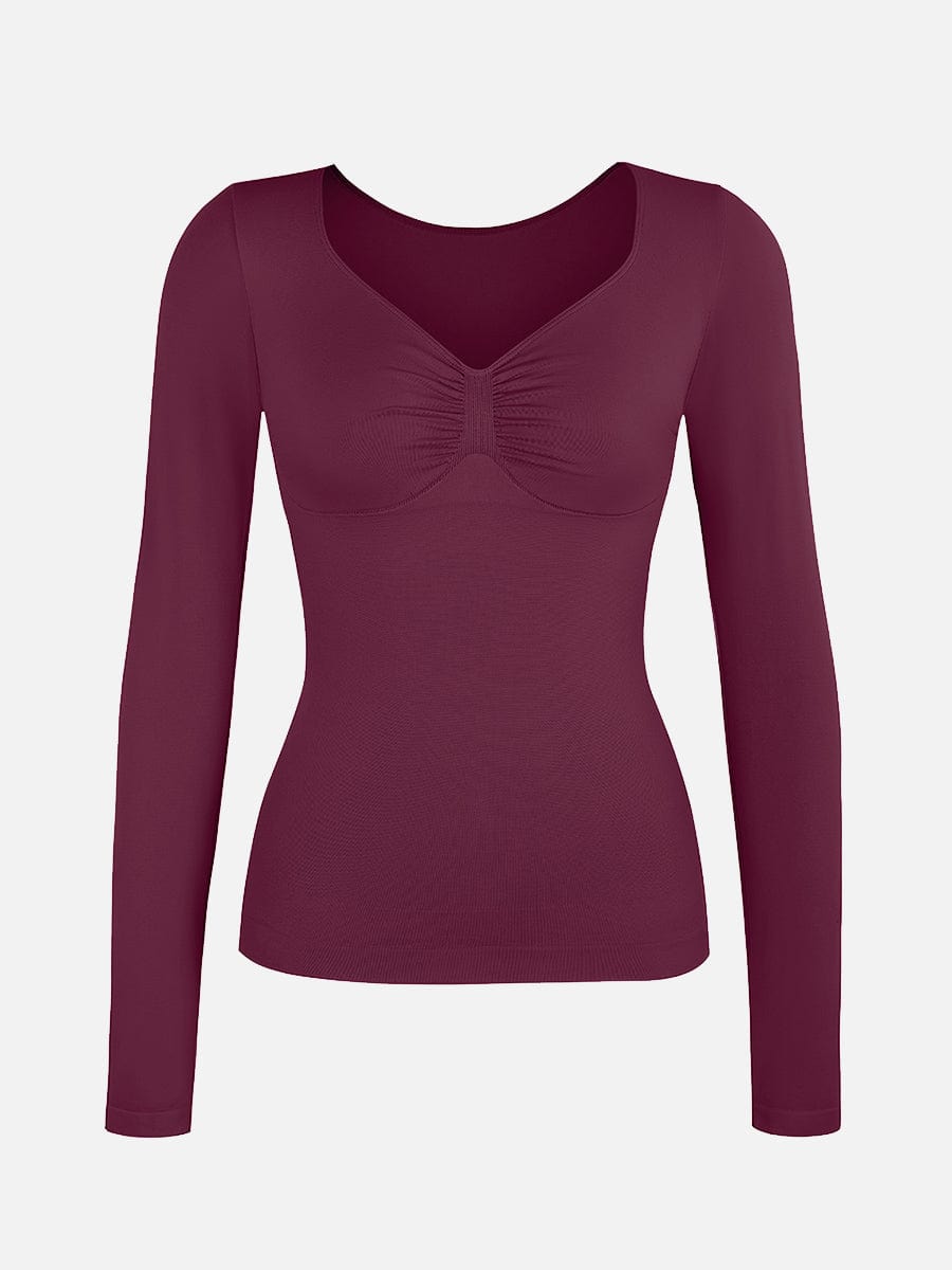 Waist & Tummy Control Shaping Long Sleeve