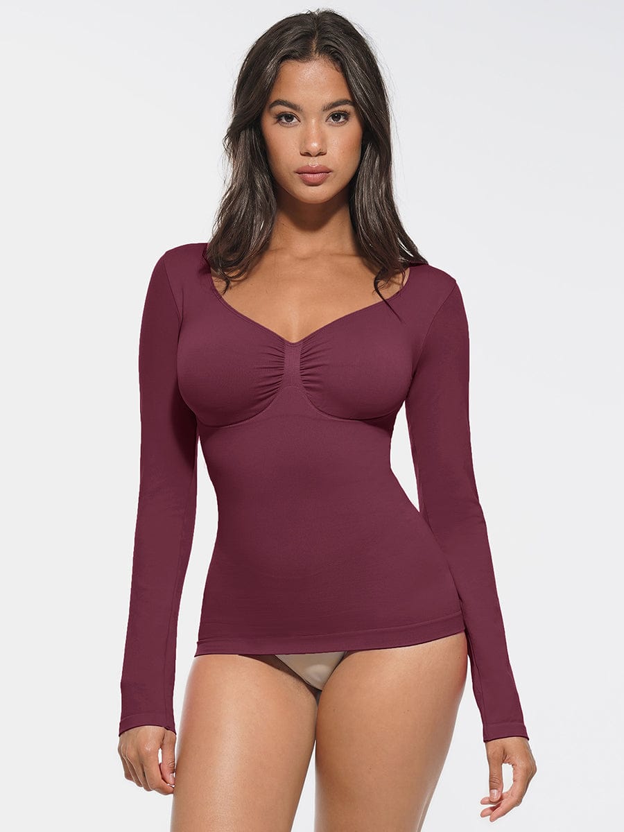Waist & Tummy Control Shaping Long Sleeve