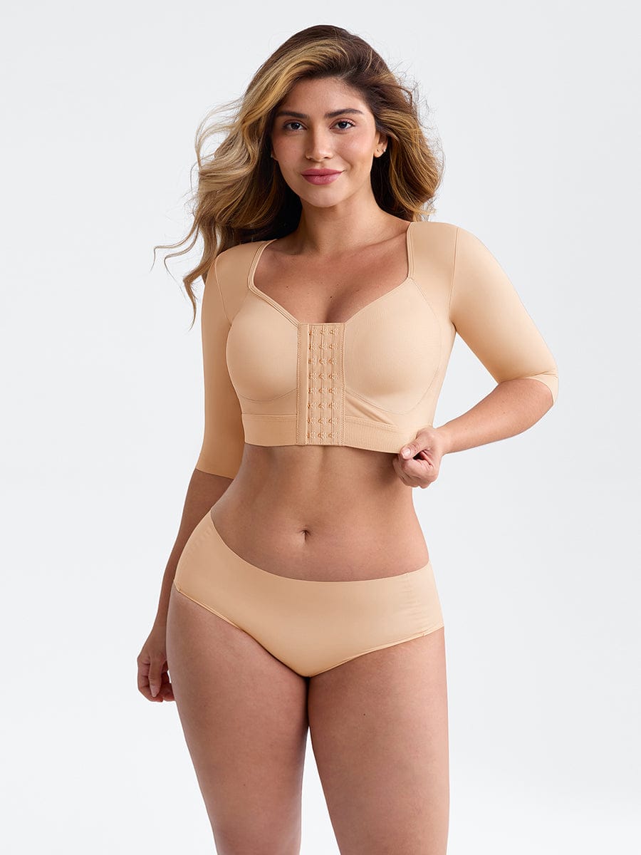 Wholesale Post Surgery Bust Support Arm Compression Posture Tank with Easy to Remove Blood Stains