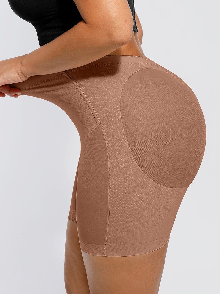 Low-Back Butt-Lifting Shorts with Tummy Control