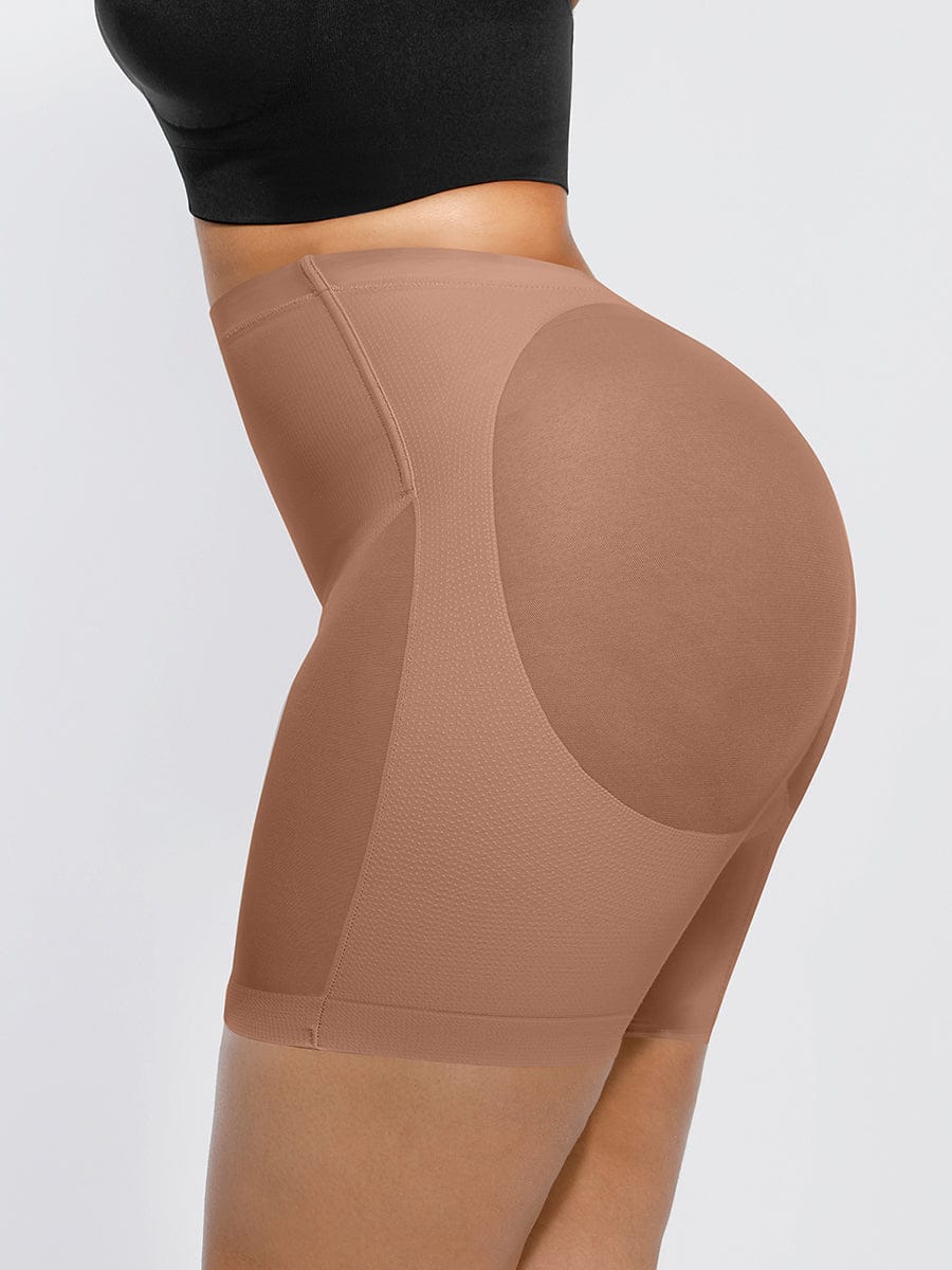 Low-Back Butt-Lifting Shorts with Tummy Control