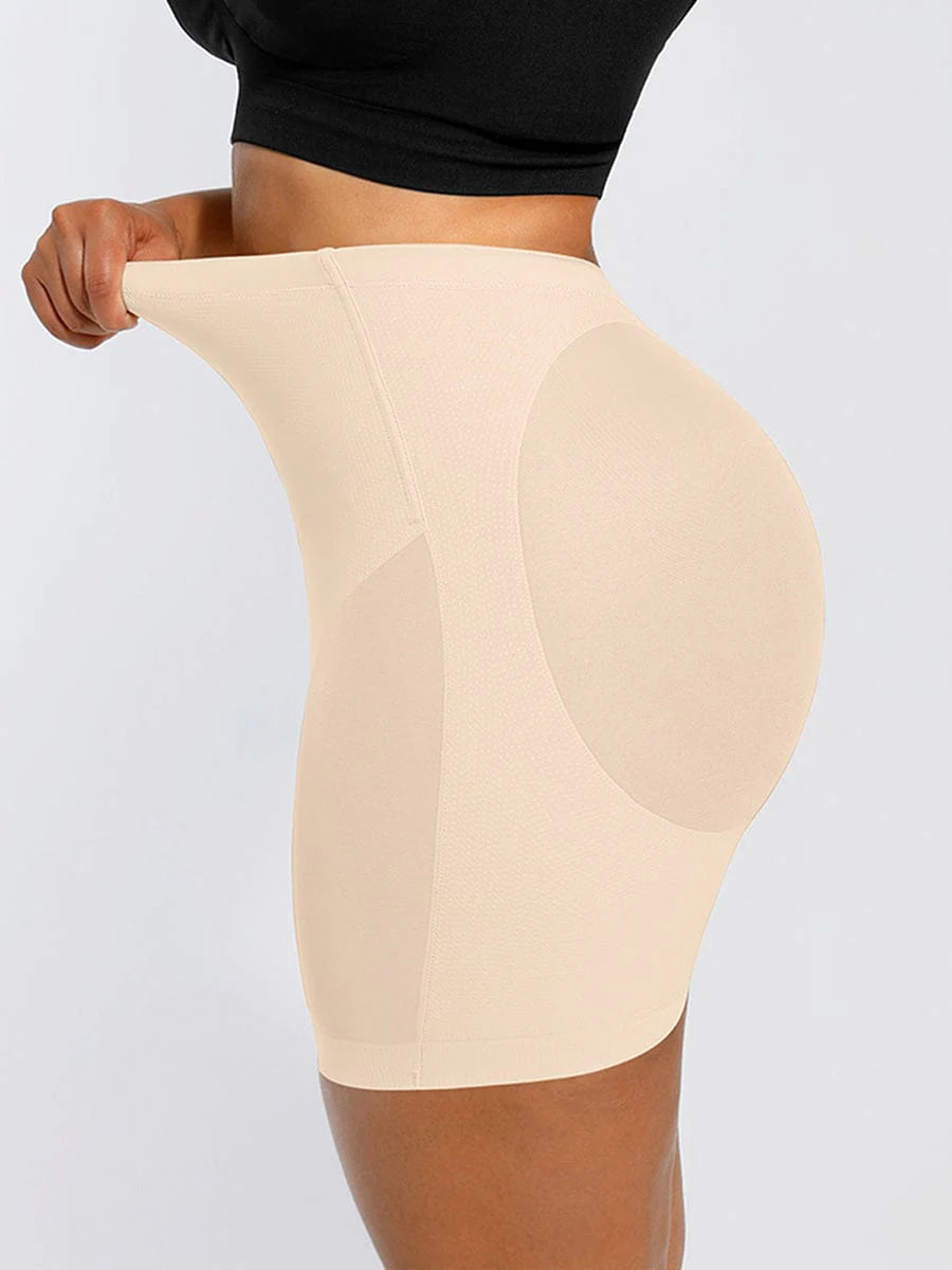 Low-Back Butt-Lifting Shorts with Tummy Control