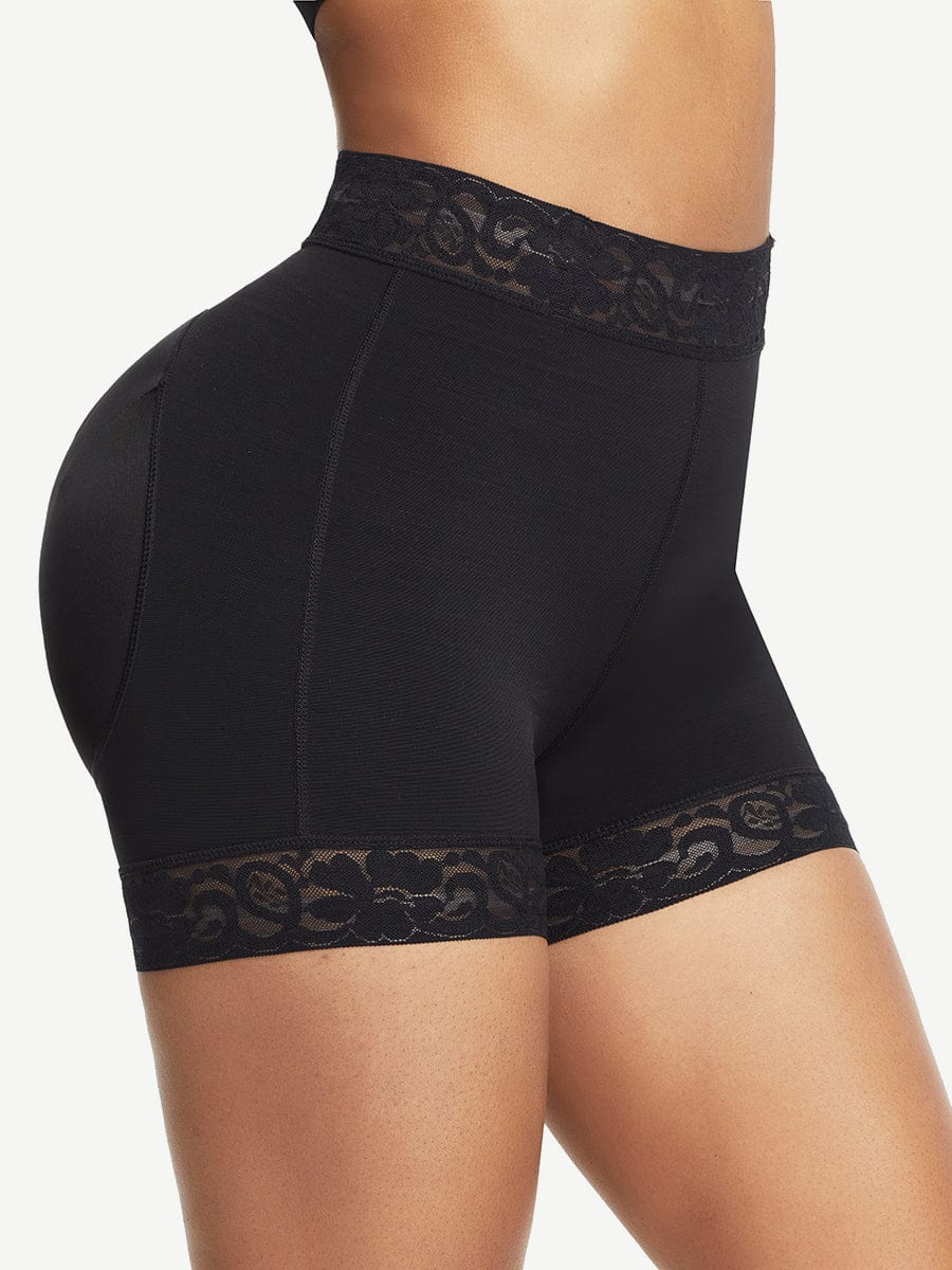 Fix ShapeWear Good High Waist Lace Butt Enhancer Panty Curve Smoothing