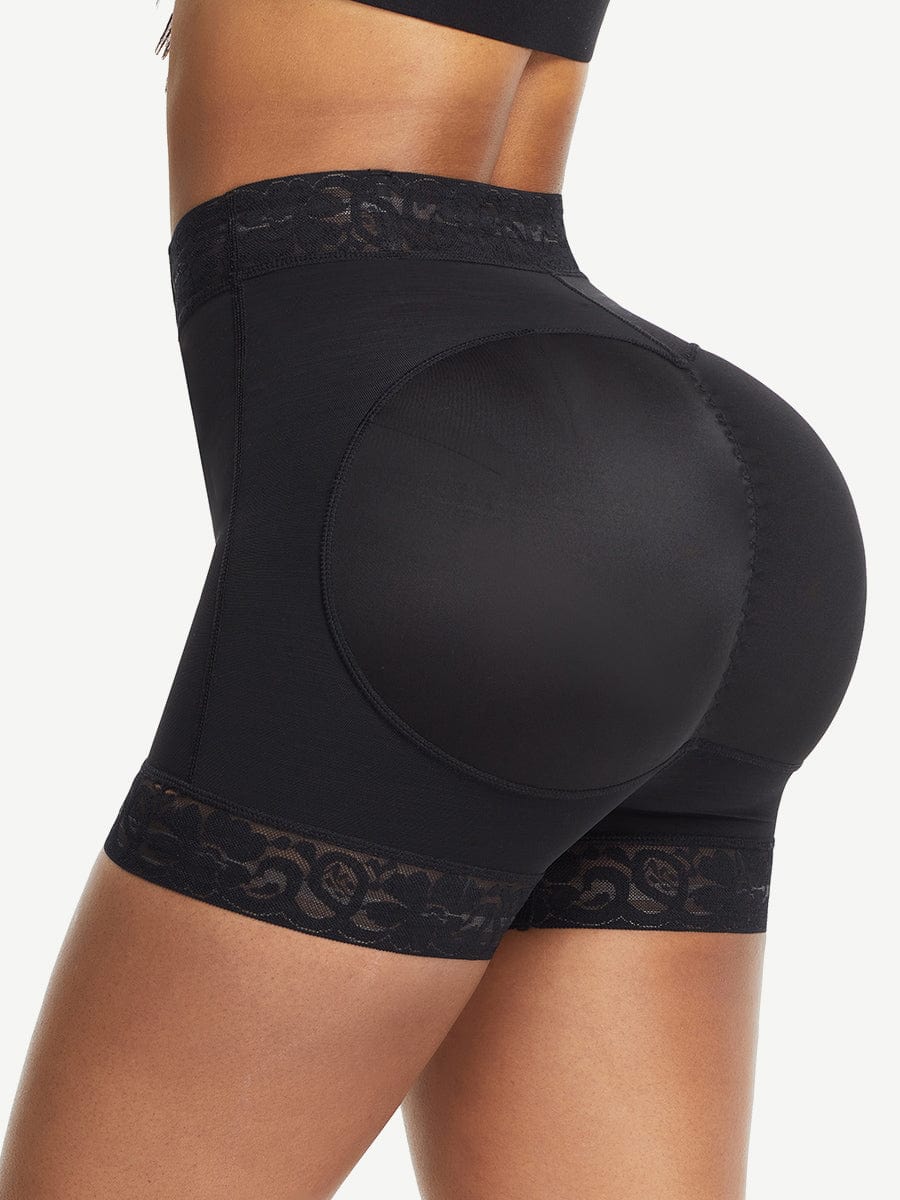 Fix ShapeWear Good High Waist Lace Butt Enhancer Panty Curve Smoothing
