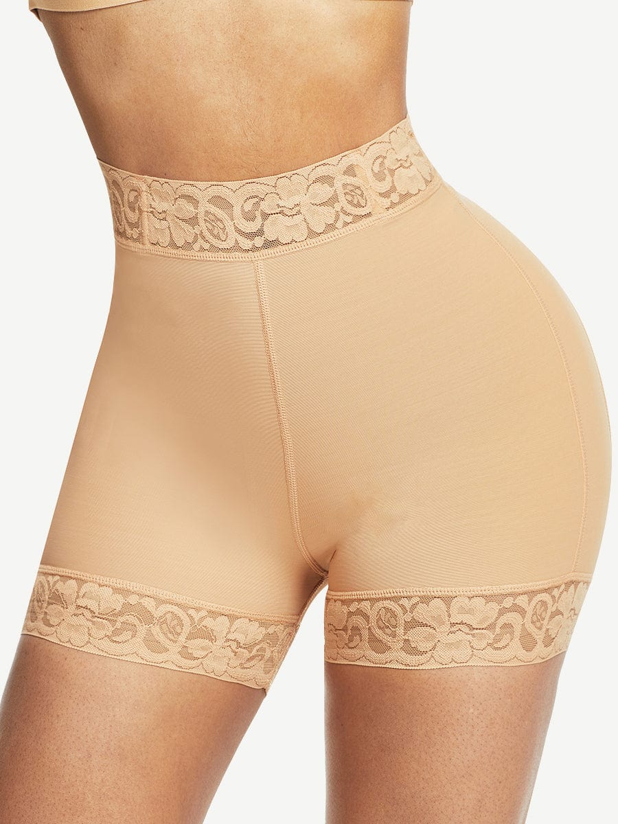 Fix ShapeWear Good High Waist Lace Butt Enhancer Panty Curve Smoothing