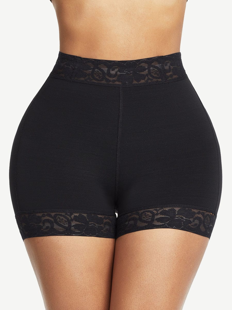 Fix ShapeWear Good High Waist Lace Butt Enhancer Panty Curve Smoothing