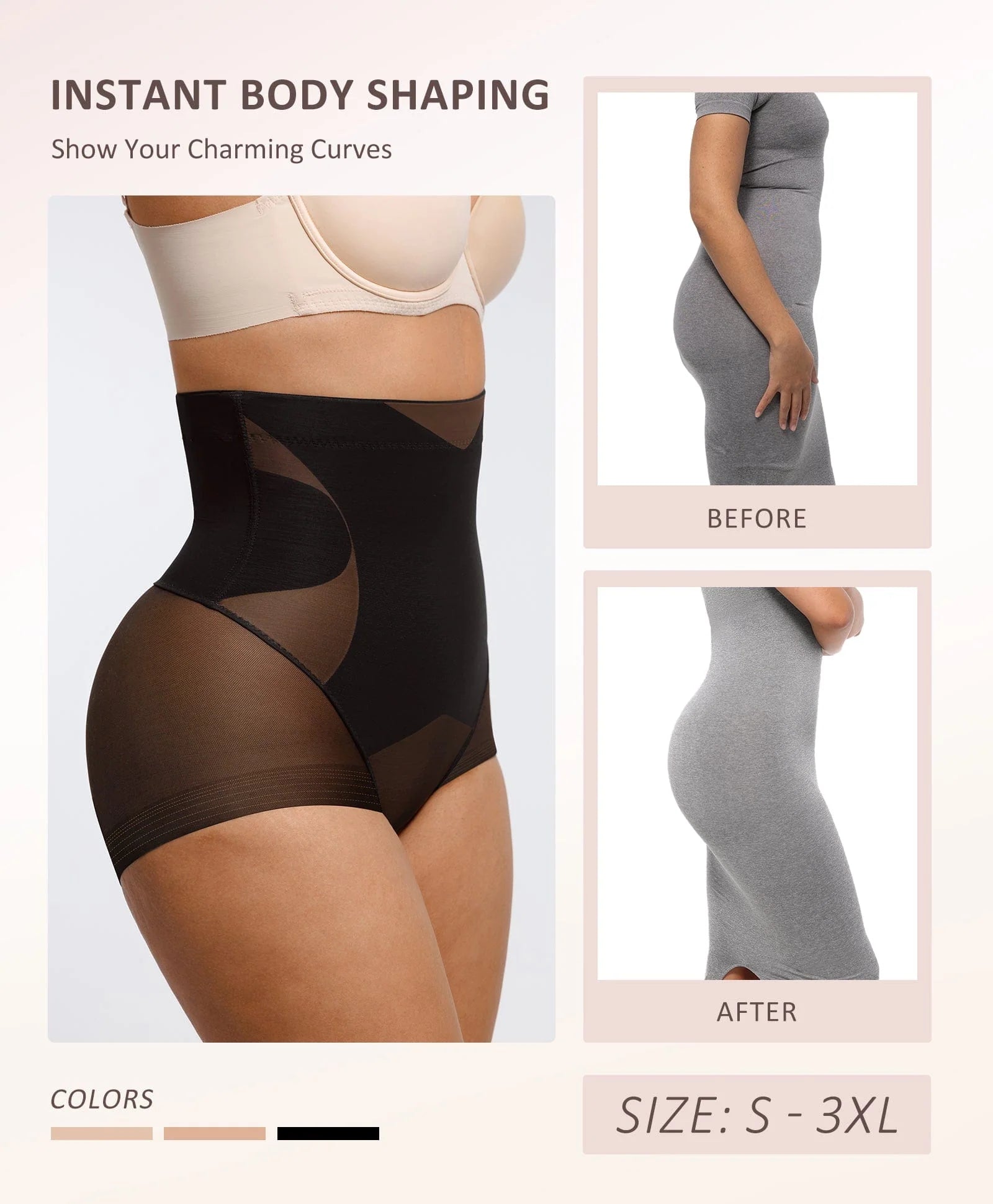 High-Waisted Core Sculpting Brief