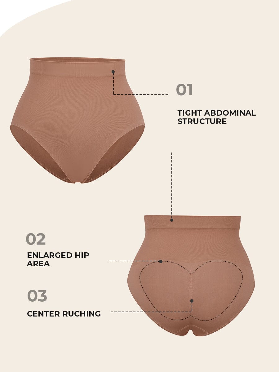 Mid-Waisted Tummy Smothing Brief