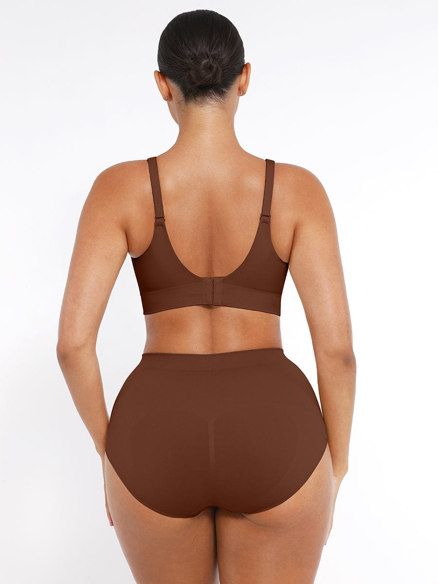 Seamless Wireless Bust Support Shaping Bra