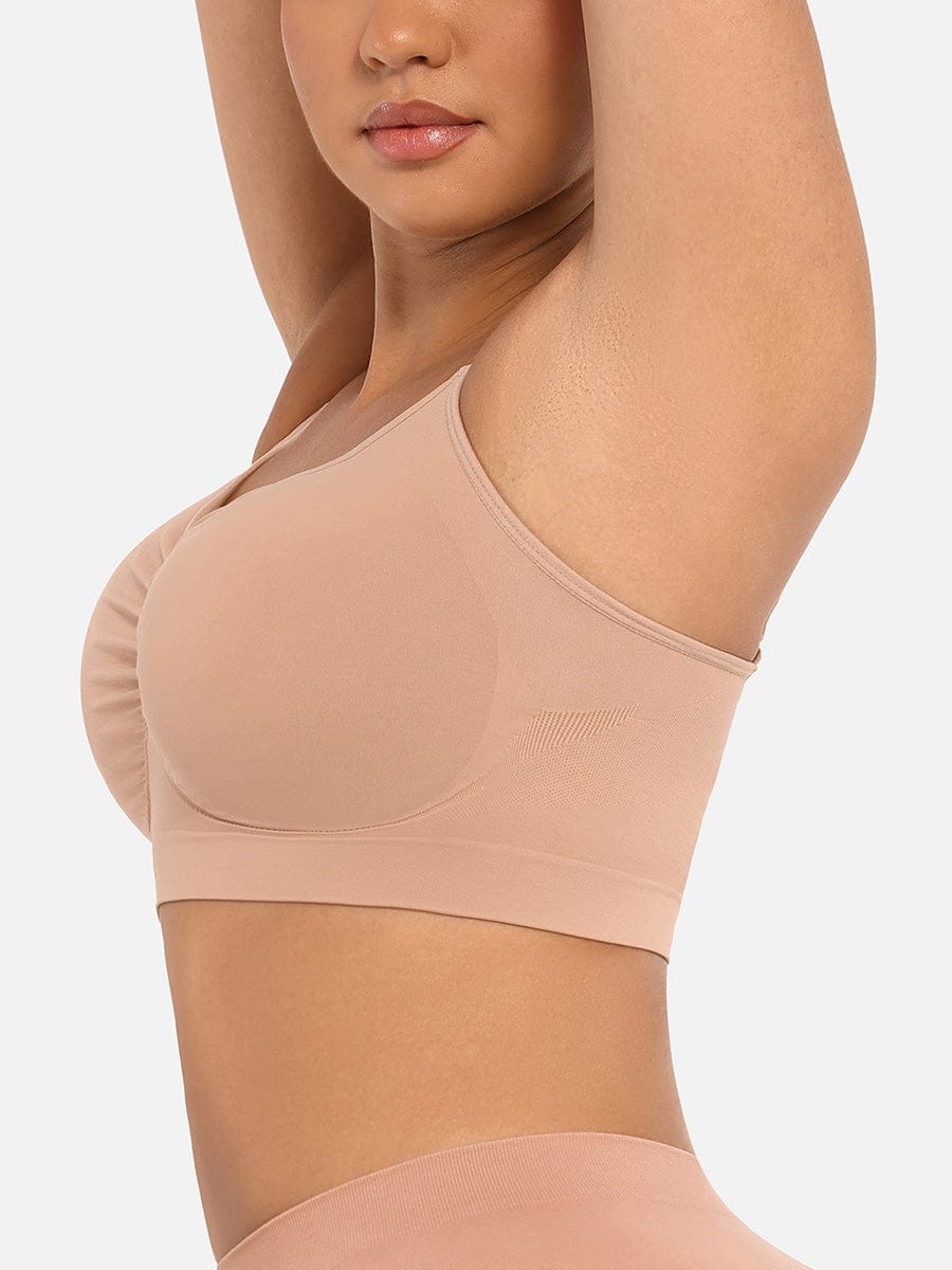 Comfort Wireless Bra with Adjustable Straps