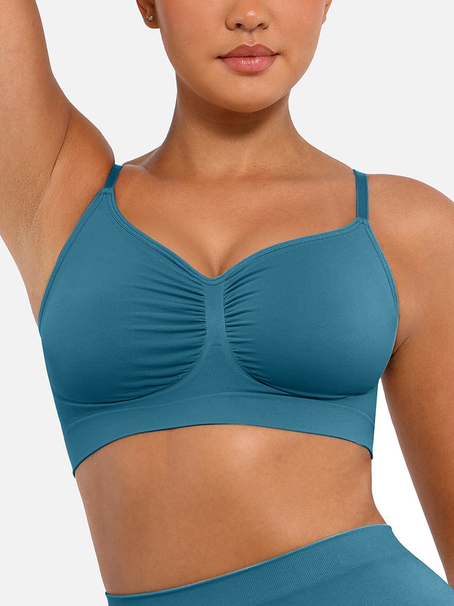 Comfort Wireless Bra with Adjustable Straps