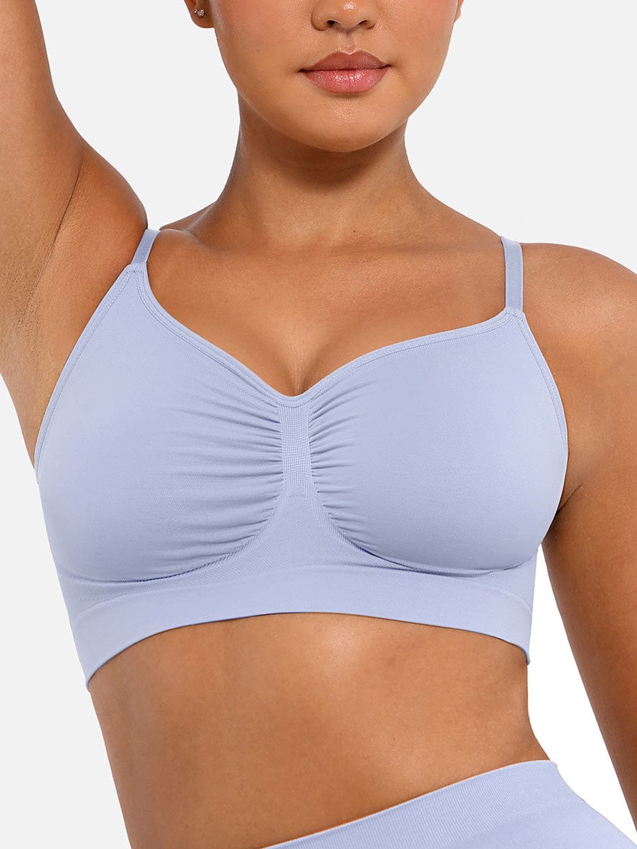 Comfort Wireless Bra with Adjustable Straps
