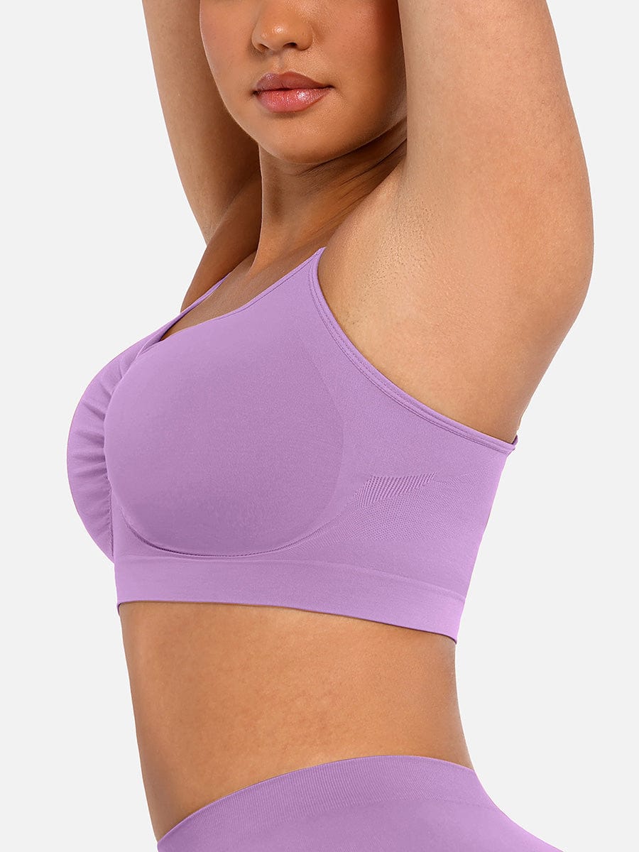 Comfort Wireless Bra with Adjustable Straps