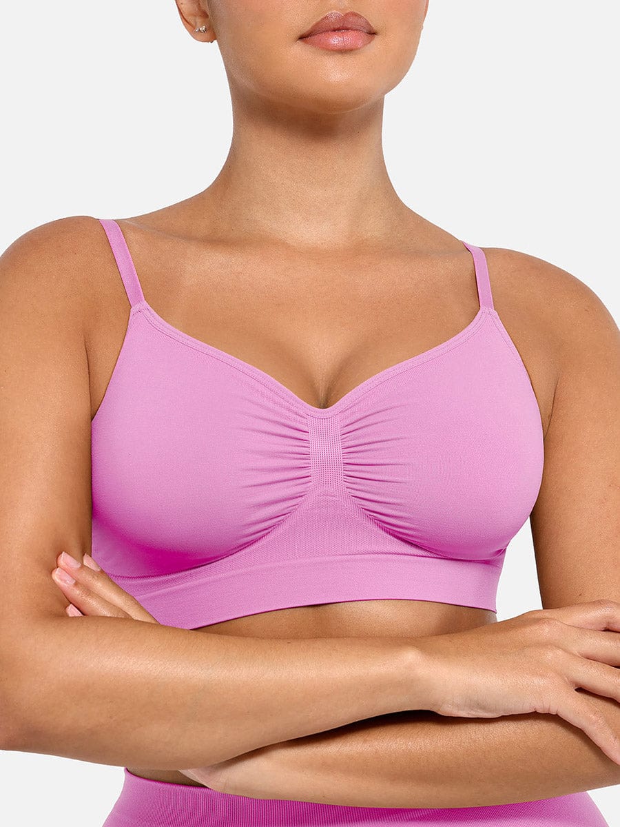 Comfort Wireless Bra with Adjustable Straps