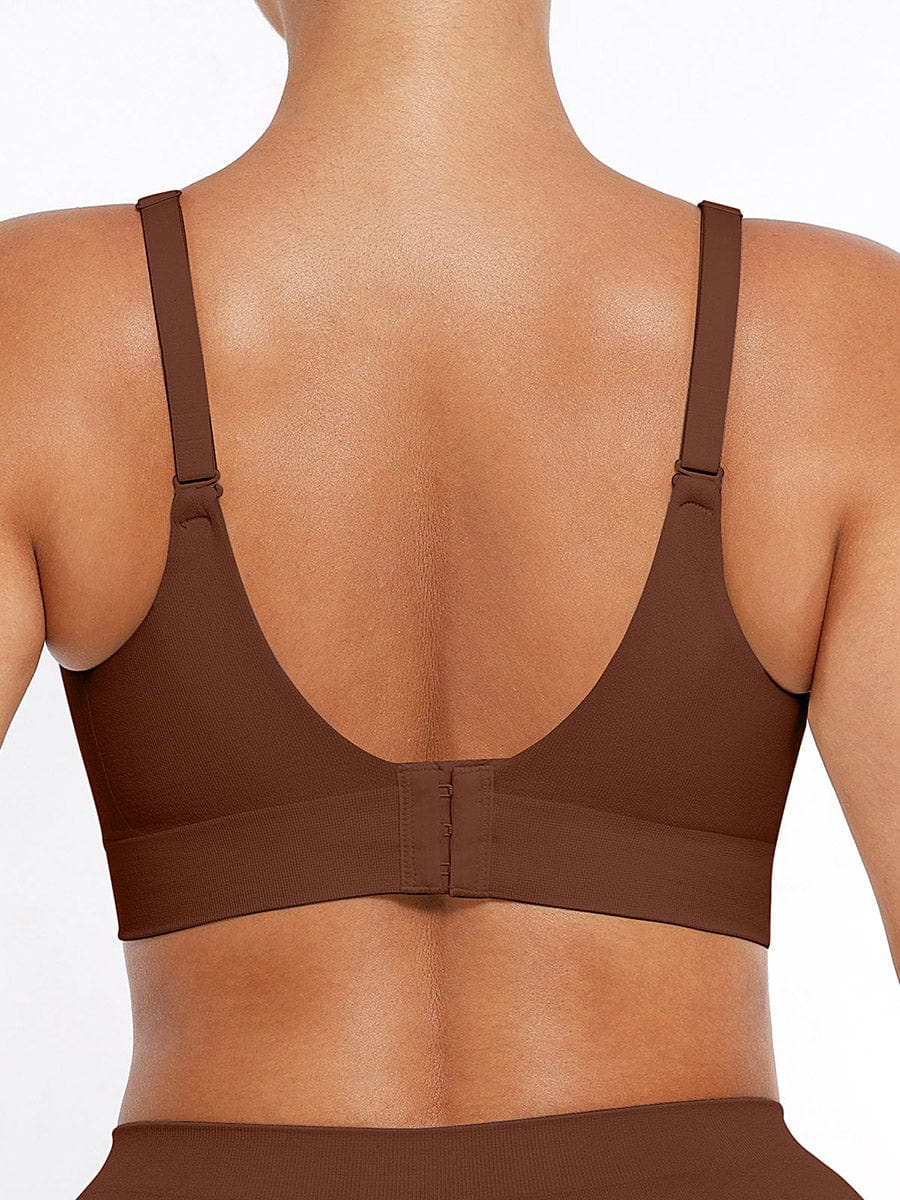 Seamless Wireless Bust Support Shaping Bra