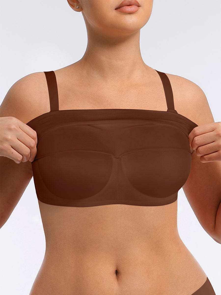 Seamless Wireless Bust Support Shaping Bra