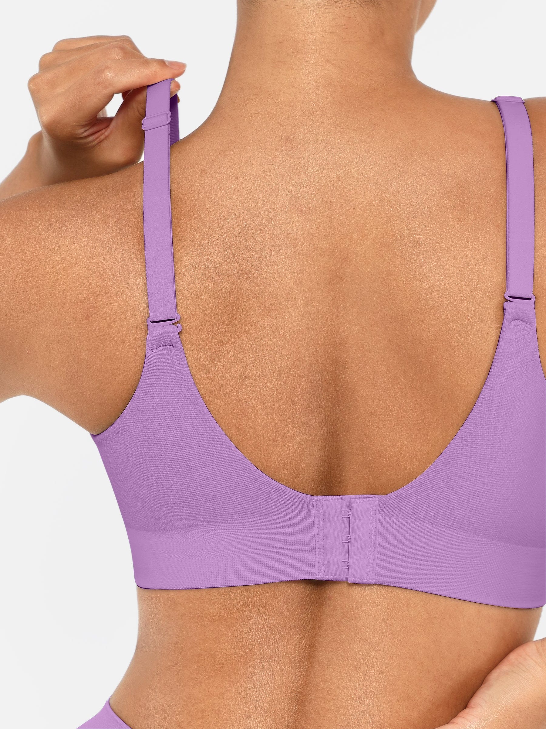 Seamless Wireless Bust Support Shaping Bra