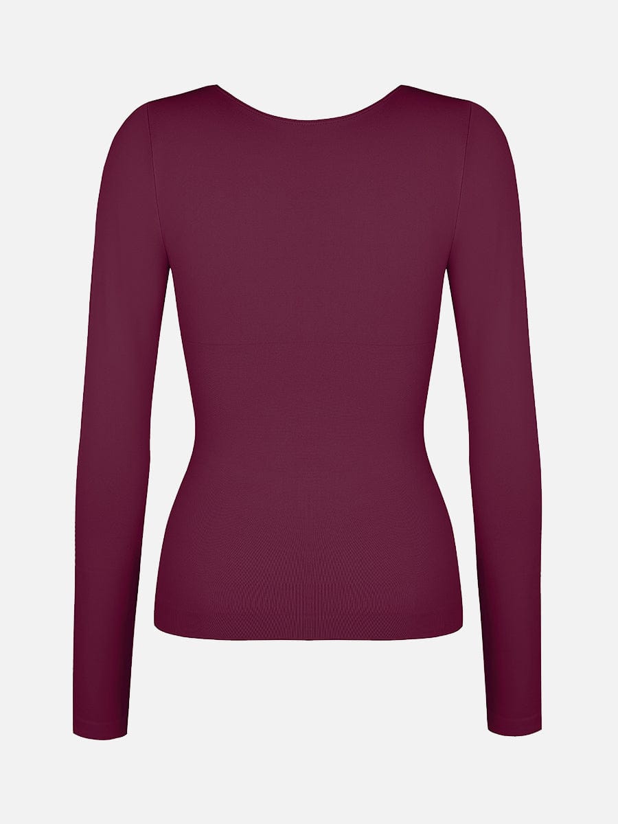 Waist & Tummy Control Shaping Long Sleeve