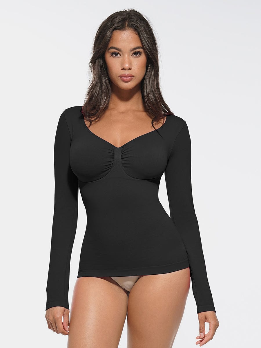 Waist & Tummy Control Shaping Long Sleeve