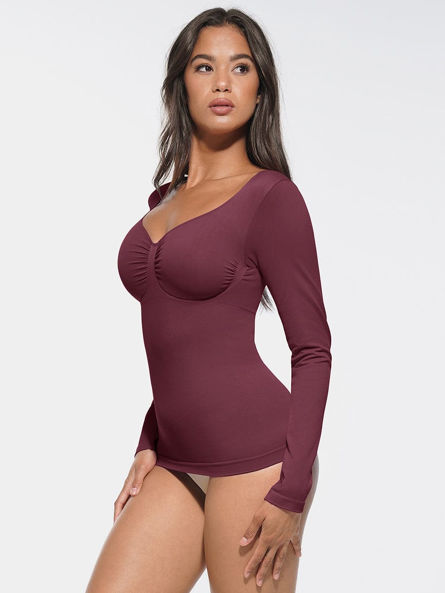 Waist & Tummy Control Shaping Long Sleeve