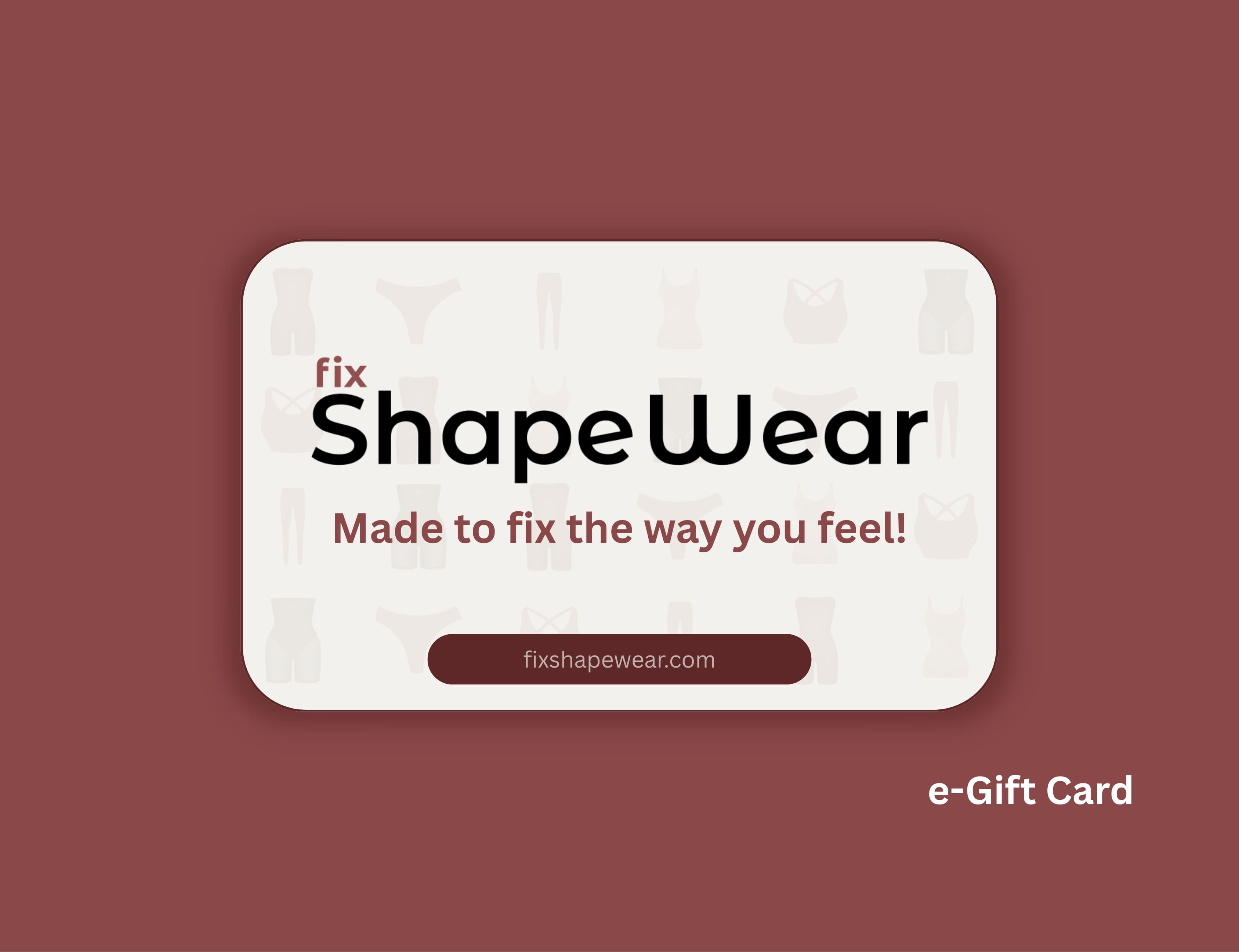 Fix ShapeWear - Gift Card