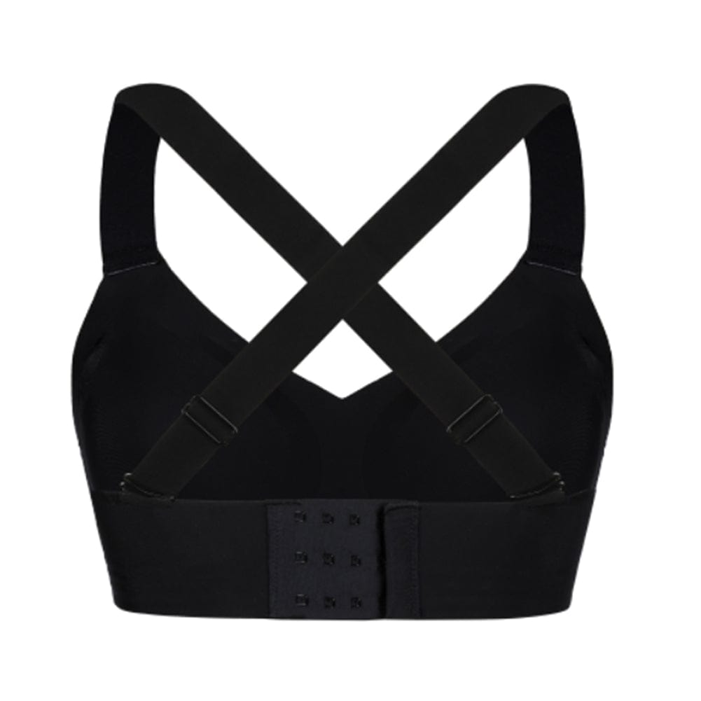 Fix ShapeWear Black Seamless Shapewear Bra Removable Pads Tight Fitting